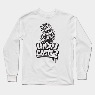 Hip Hop Happy Easter Hype Long Sleeve T-Shirt